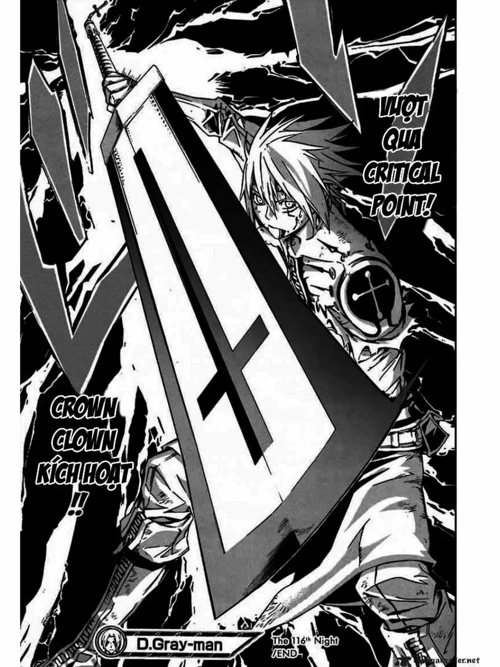 Truyện Tranh Quái Vật Sinh Ra Từ Linh Hồn Chết Chóc - D. Gray-Man trang 8