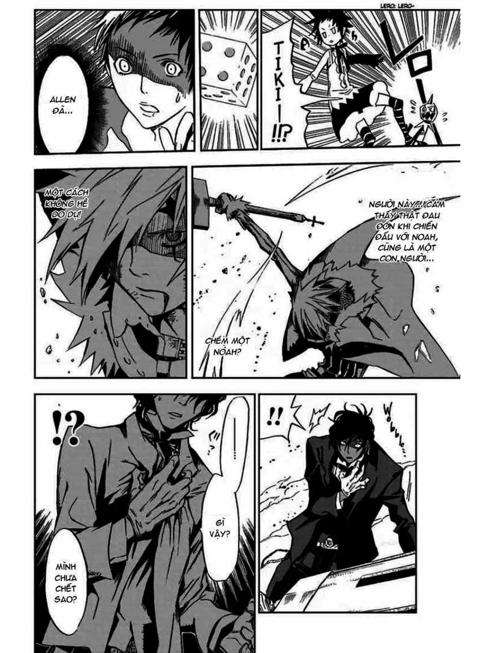 Truyện Tranh Quái Vật Sinh Ra Từ Linh Hồn Chết Chóc - D. Gray-Man trang 8