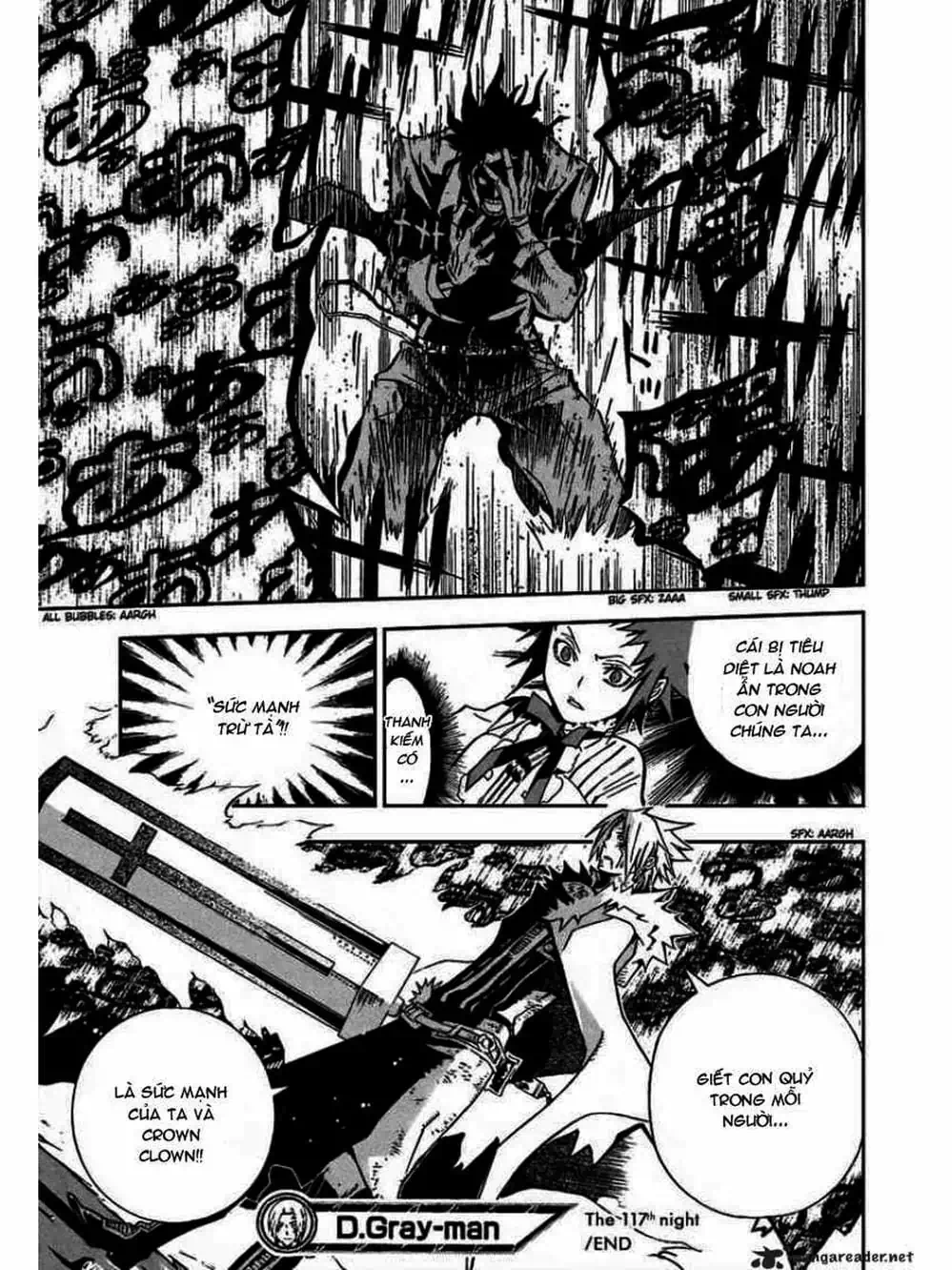 Truyện Tranh Quái Vật Sinh Ra Từ Linh Hồn Chết Chóc - D. Gray-Man trang 8