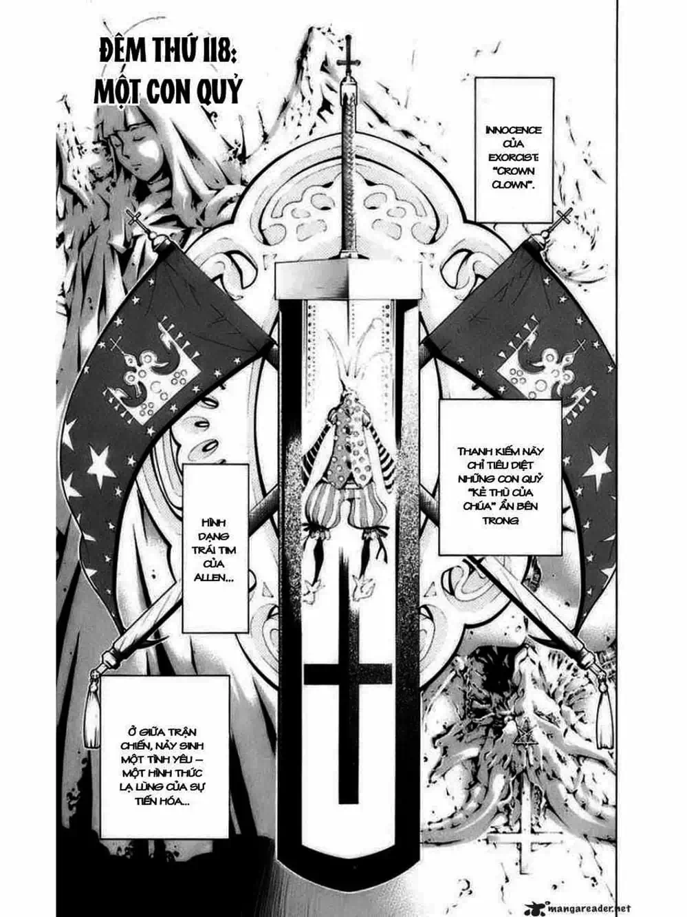 Truyện Tranh Quái Vật Sinh Ra Từ Linh Hồn Chết Chóc - D. Gray-Man trang 8