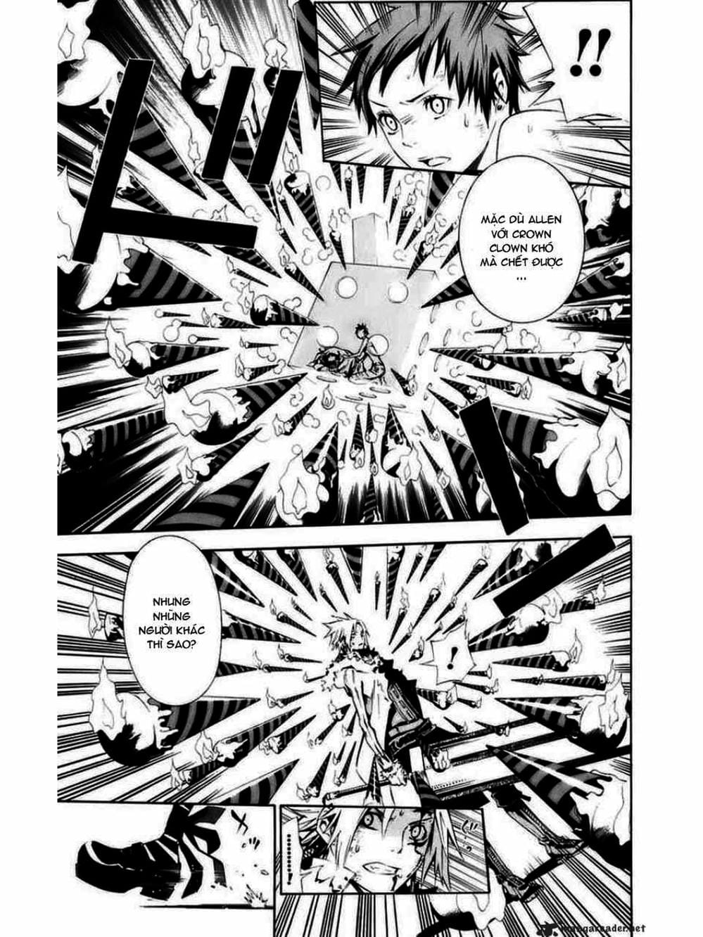 Truyện Tranh Quái Vật Sinh Ra Từ Linh Hồn Chết Chóc - D. Gray-Man trang 8