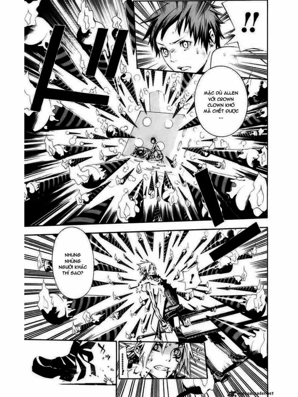 Truyện Tranh Quái Vật Sinh Ra Từ Linh Hồn Chết Chóc - D. Gray-Man trang 8