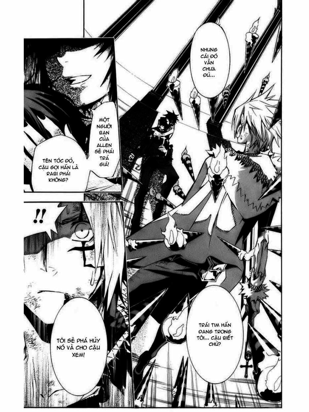 Truyện Tranh Quái Vật Sinh Ra Từ Linh Hồn Chết Chóc - D. Gray-Man trang 8