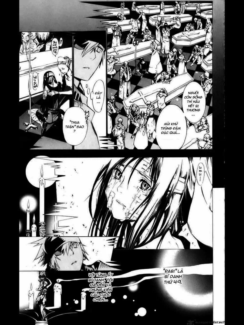 Truyện Tranh Quái Vật Sinh Ra Từ Linh Hồn Chết Chóc - D. Gray-Man trang 8