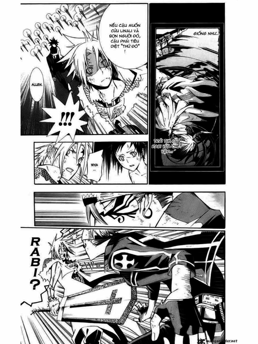 Truyện Tranh Quái Vật Sinh Ra Từ Linh Hồn Chết Chóc - D. Gray-Man trang 8