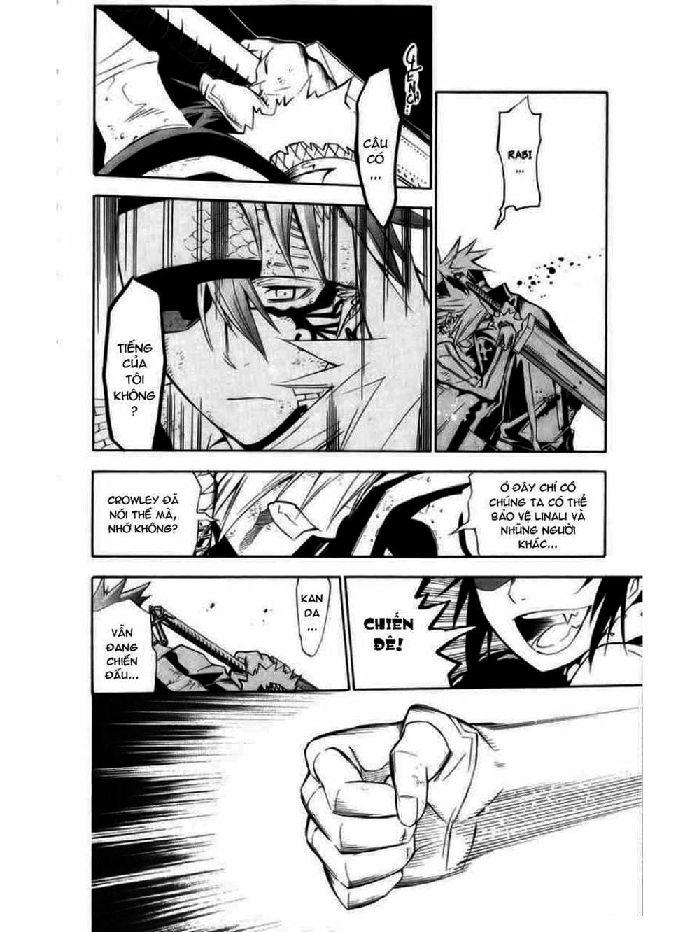 Truyện Tranh Quái Vật Sinh Ra Từ Linh Hồn Chết Chóc - D. Gray-Man trang 8