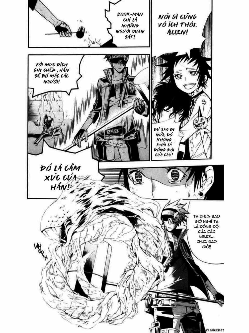 Truyện Tranh Quái Vật Sinh Ra Từ Linh Hồn Chết Chóc - D. Gray-Man trang 8