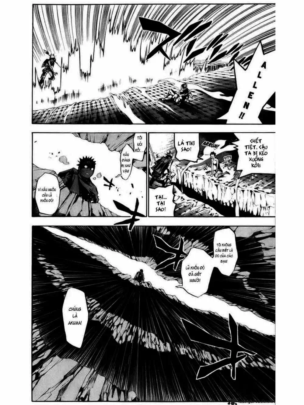 Truyện Tranh Quái Vật Sinh Ra Từ Linh Hồn Chết Chóc - D. Gray-Man trang 8