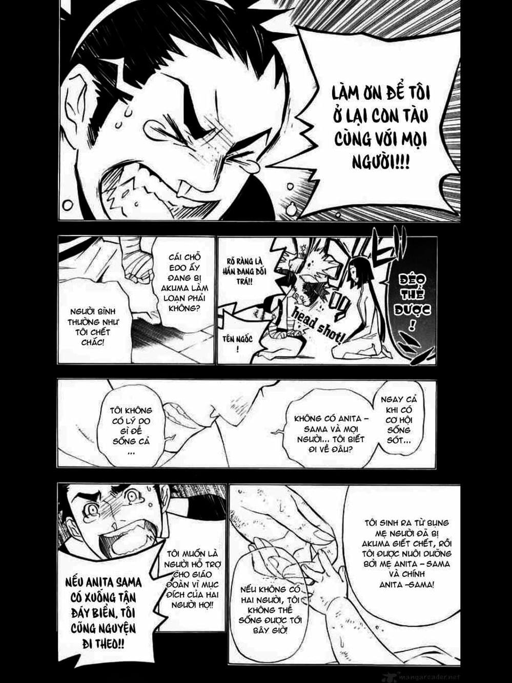 Truyện Tranh Quái Vật Sinh Ra Từ Linh Hồn Chết Chóc - D. Gray-Man trang 8