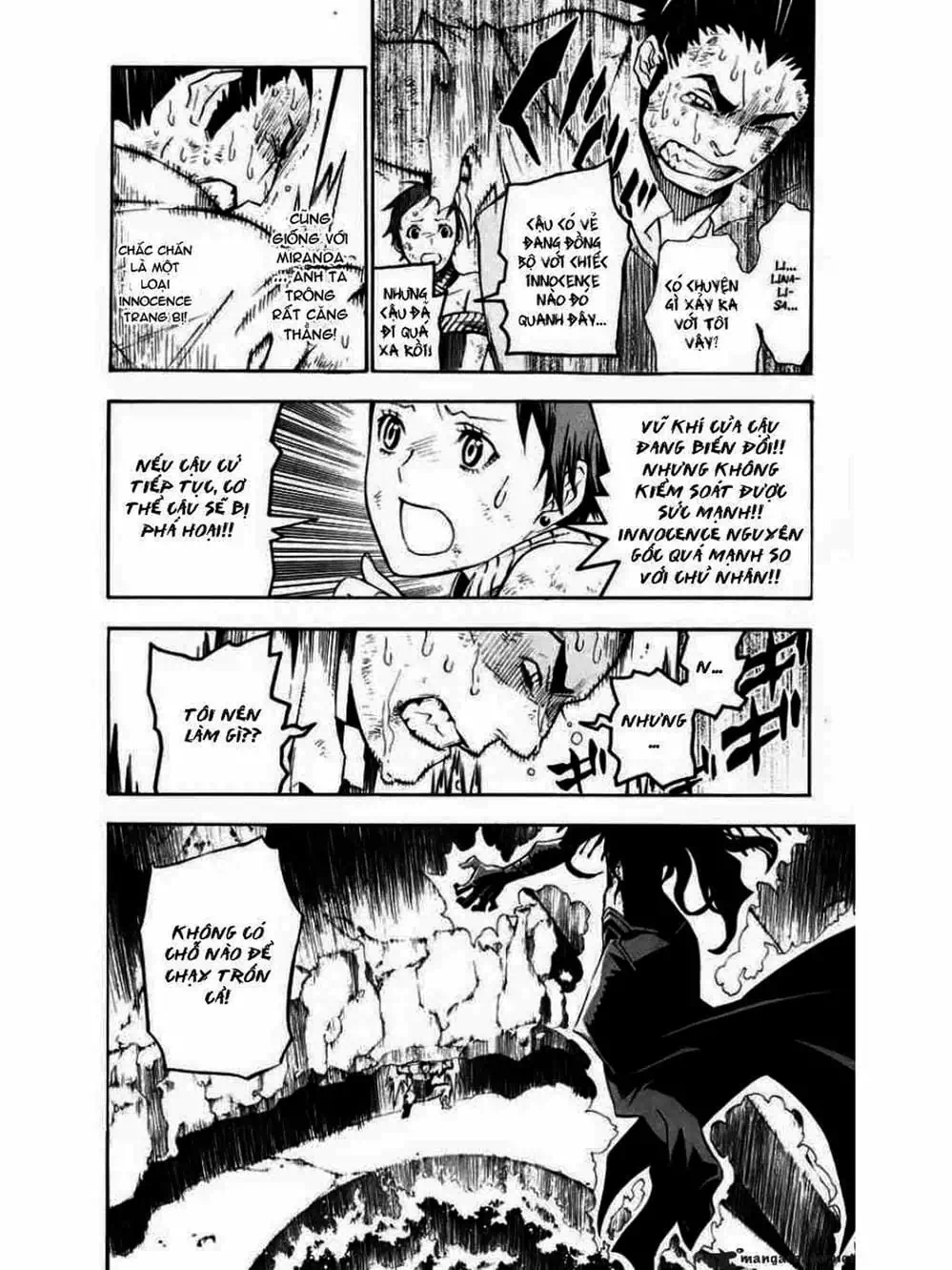 Truyện Tranh Quái Vật Sinh Ra Từ Linh Hồn Chết Chóc - D. Gray-Man trang 8