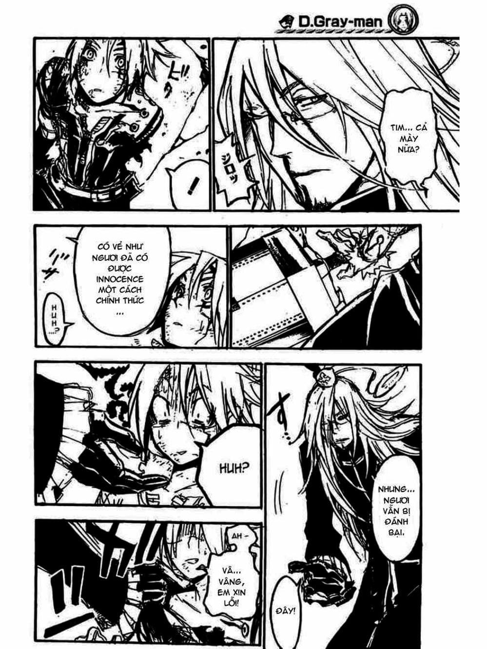 Truyện Tranh Quái Vật Sinh Ra Từ Linh Hồn Chết Chóc - D. Gray-Man trang 8