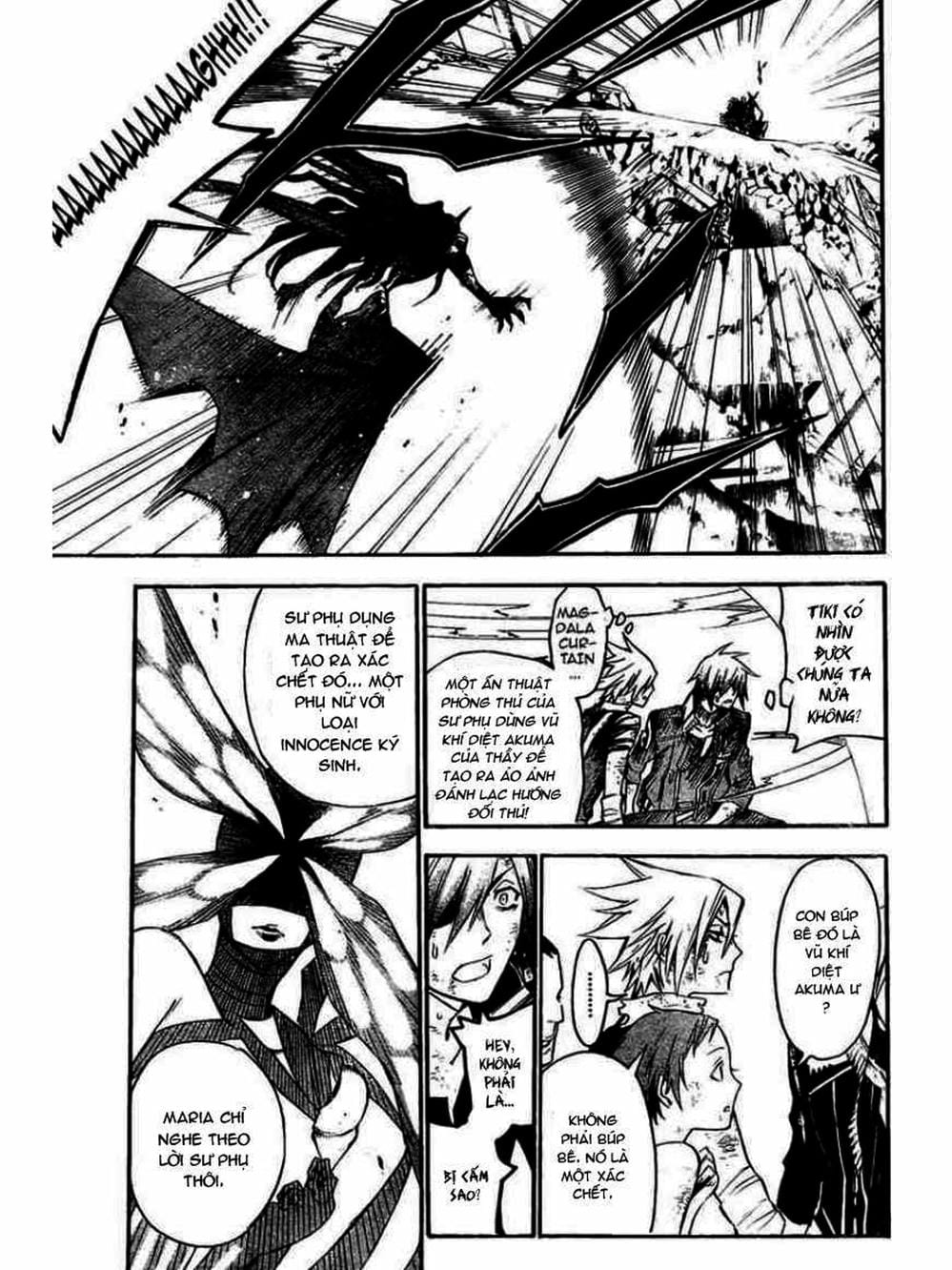 Truyện Tranh Quái Vật Sinh Ra Từ Linh Hồn Chết Chóc - D. Gray-Man trang 8