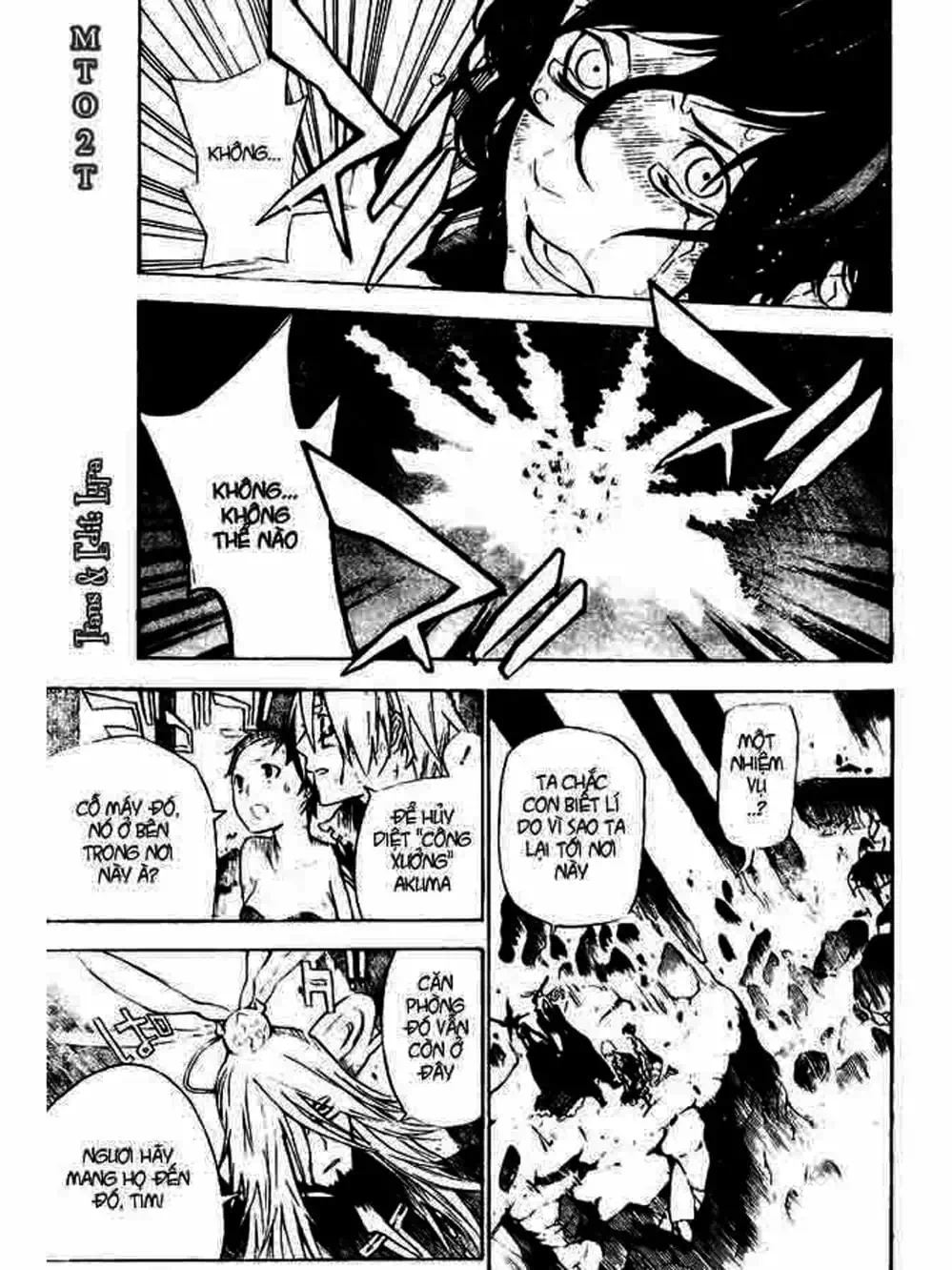 Truyện Tranh Quái Vật Sinh Ra Từ Linh Hồn Chết Chóc - D. Gray-Man trang 8