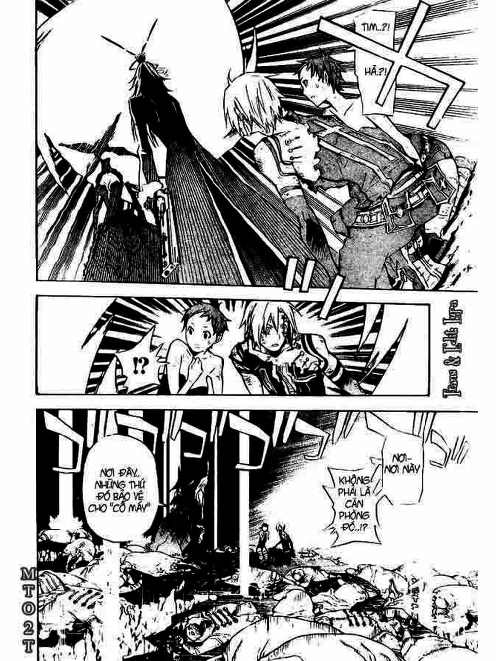 Truyện Tranh Quái Vật Sinh Ra Từ Linh Hồn Chết Chóc - D. Gray-Man trang 8