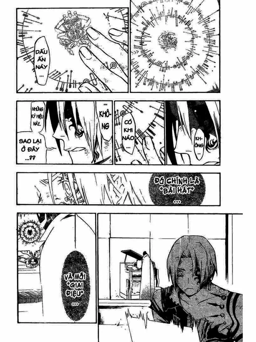 Truyện Tranh Quái Vật Sinh Ra Từ Linh Hồn Chết Chóc - D. Gray-Man trang 8