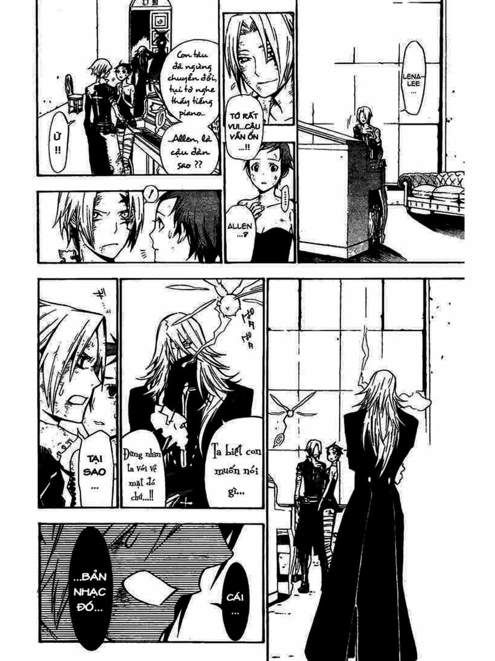 Truyện Tranh Quái Vật Sinh Ra Từ Linh Hồn Chết Chóc - D. Gray-Man trang 8