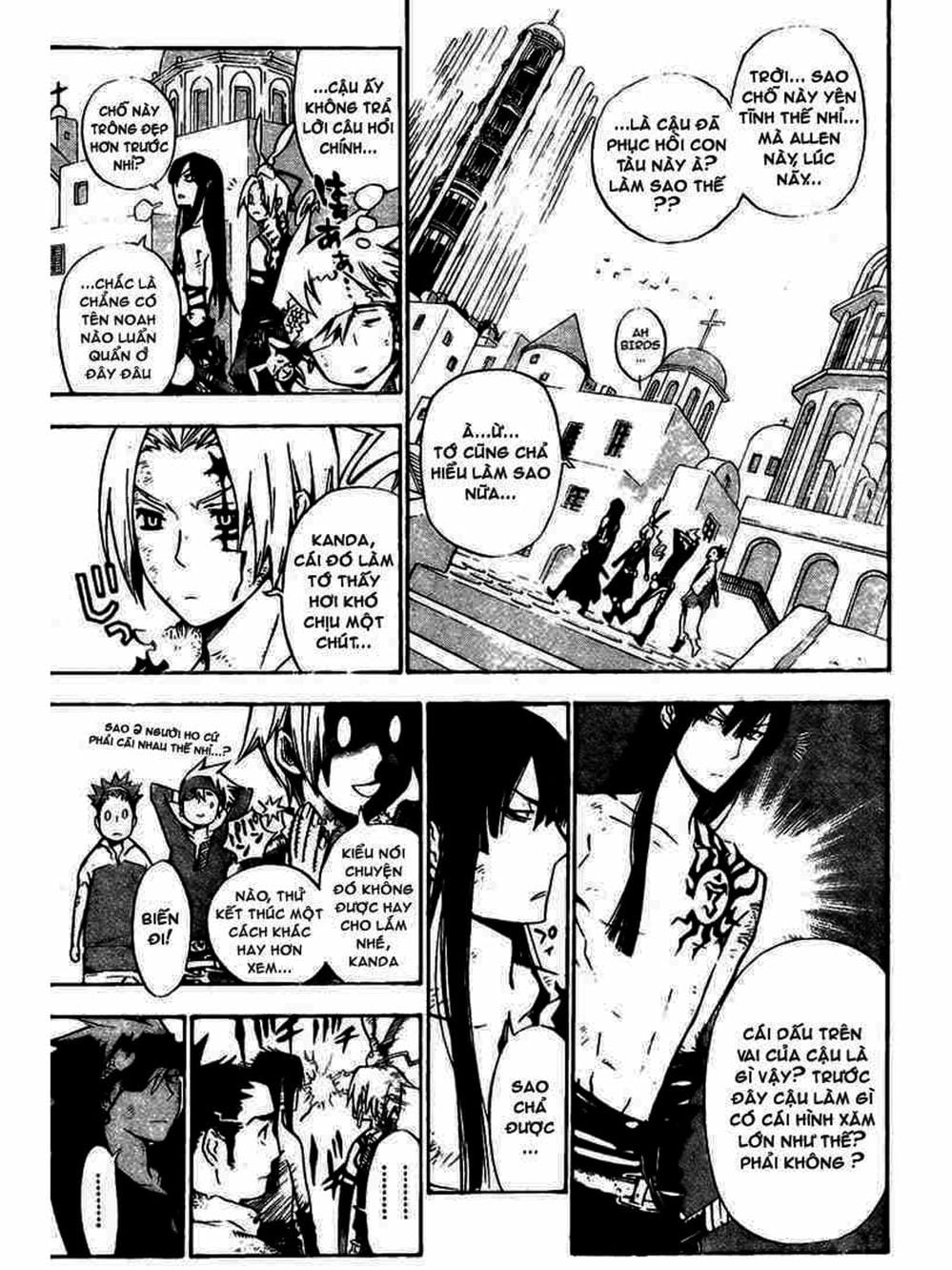 Truyện Tranh Quái Vật Sinh Ra Từ Linh Hồn Chết Chóc - D. Gray-Man trang 8