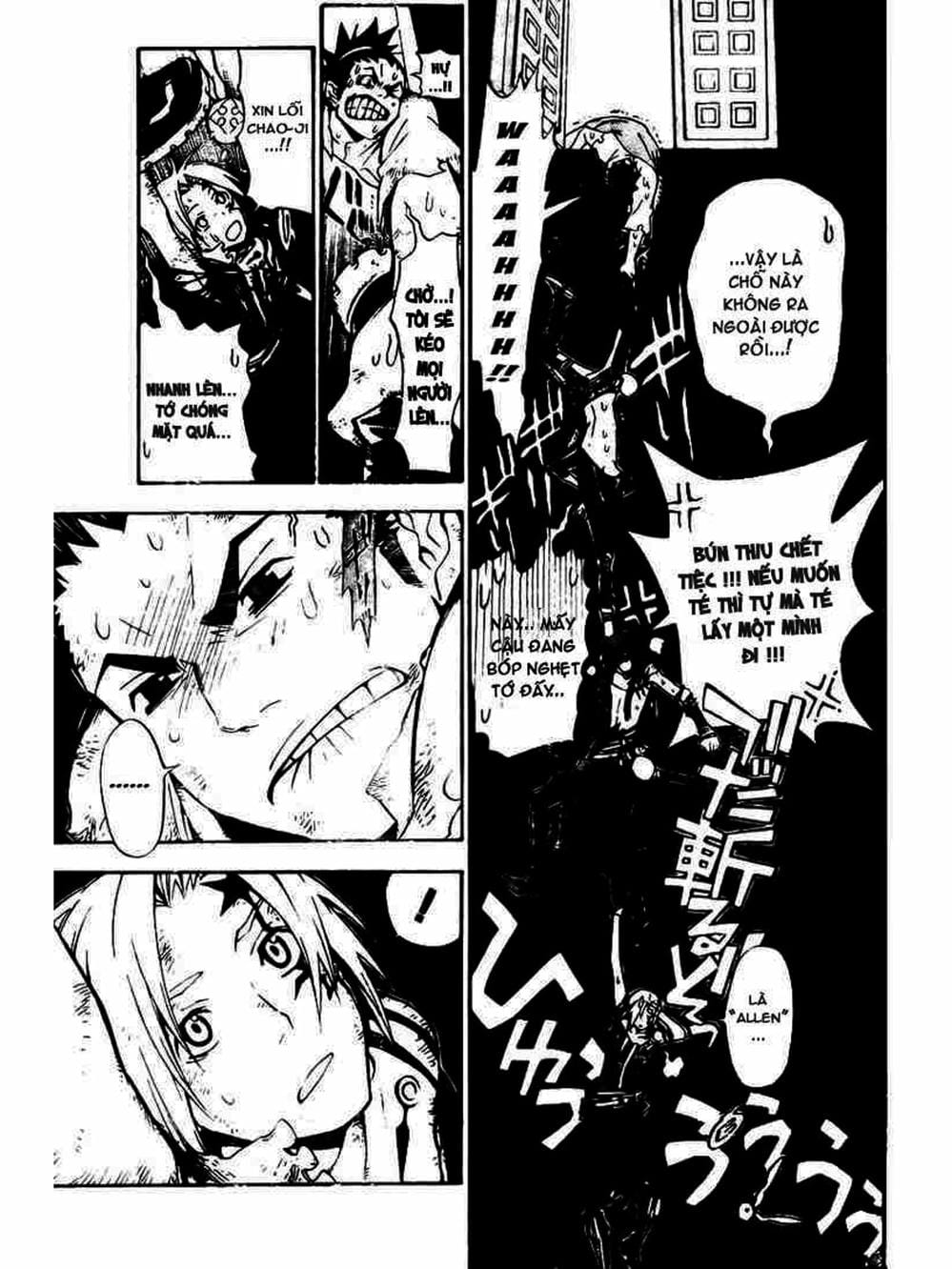 Truyện Tranh Quái Vật Sinh Ra Từ Linh Hồn Chết Chóc - D. Gray-Man trang 8