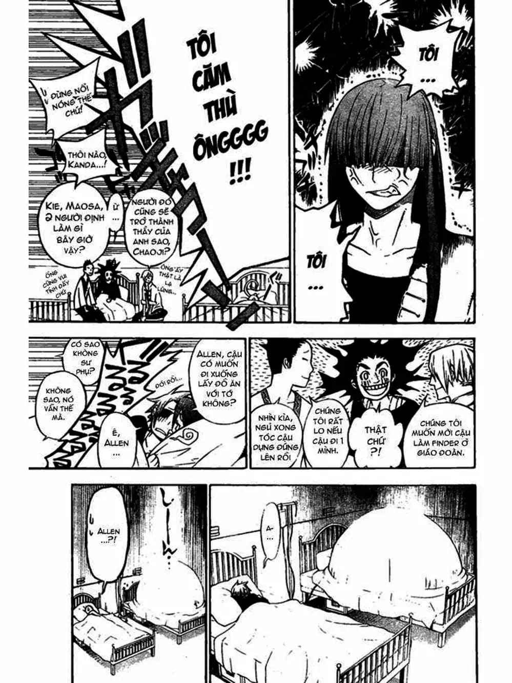 Truyện Tranh Quái Vật Sinh Ra Từ Linh Hồn Chết Chóc - D. Gray-Man trang 8