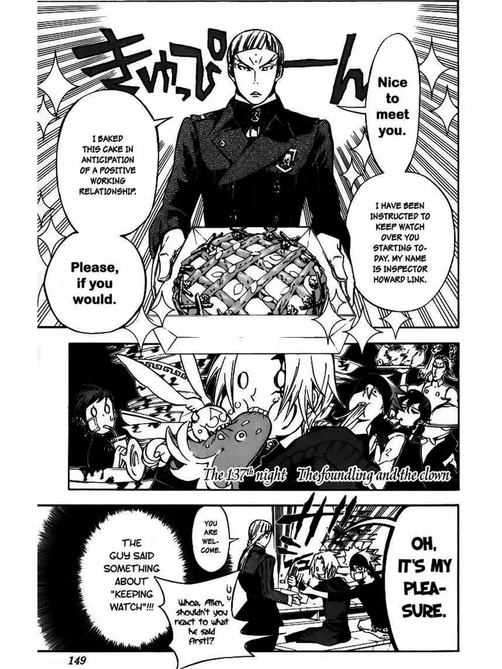 Truyện Tranh Quái Vật Sinh Ra Từ Linh Hồn Chết Chóc - D. Gray-Man trang 8