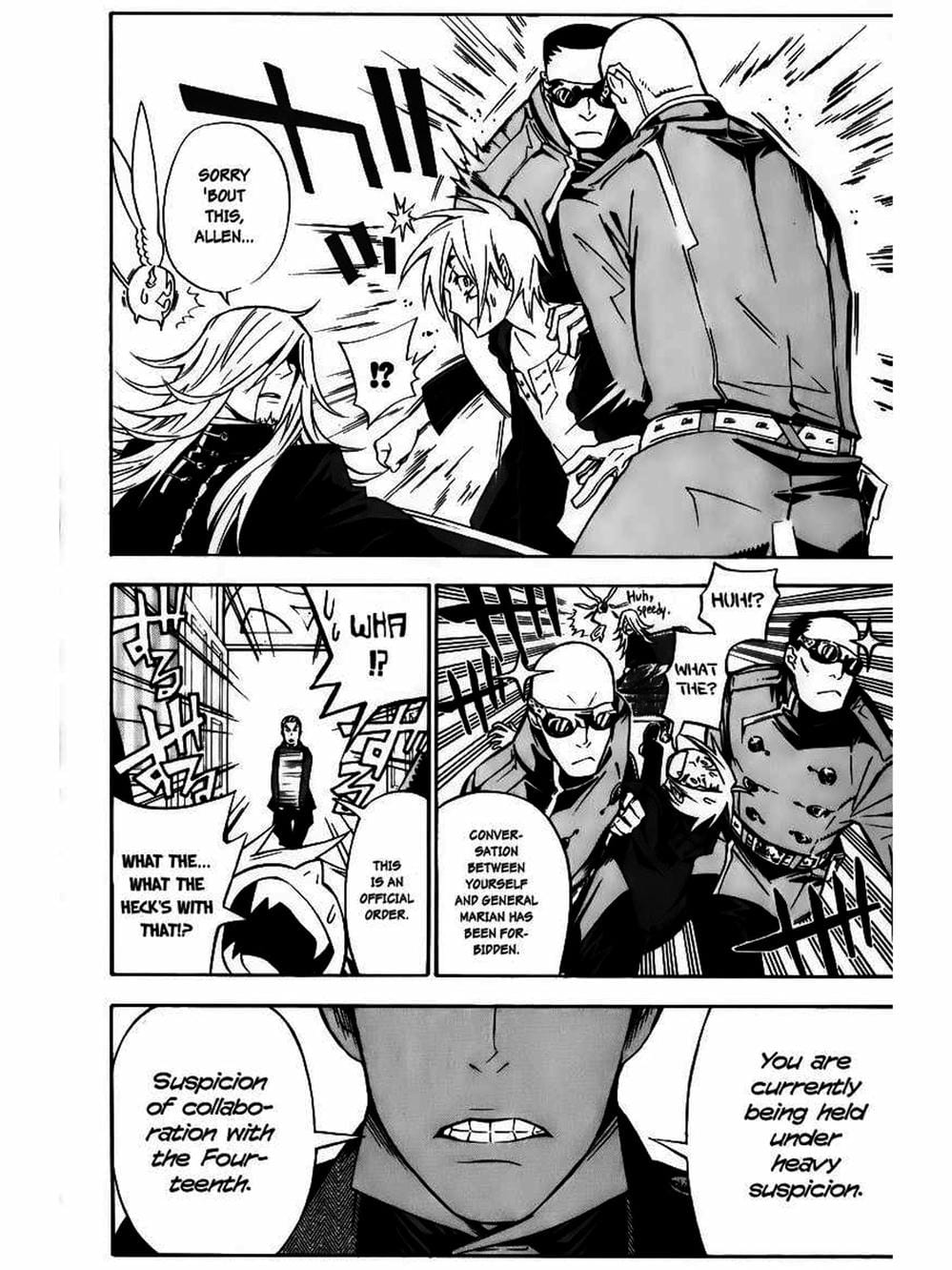 Truyện Tranh Quái Vật Sinh Ra Từ Linh Hồn Chết Chóc - D. Gray-Man trang 8