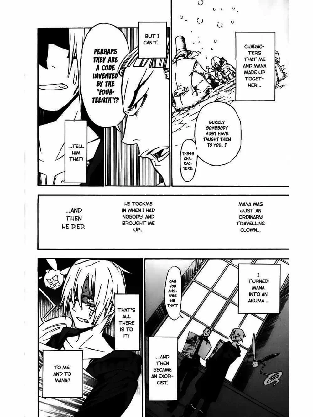 Truyện Tranh Quái Vật Sinh Ra Từ Linh Hồn Chết Chóc - D. Gray-Man trang 8