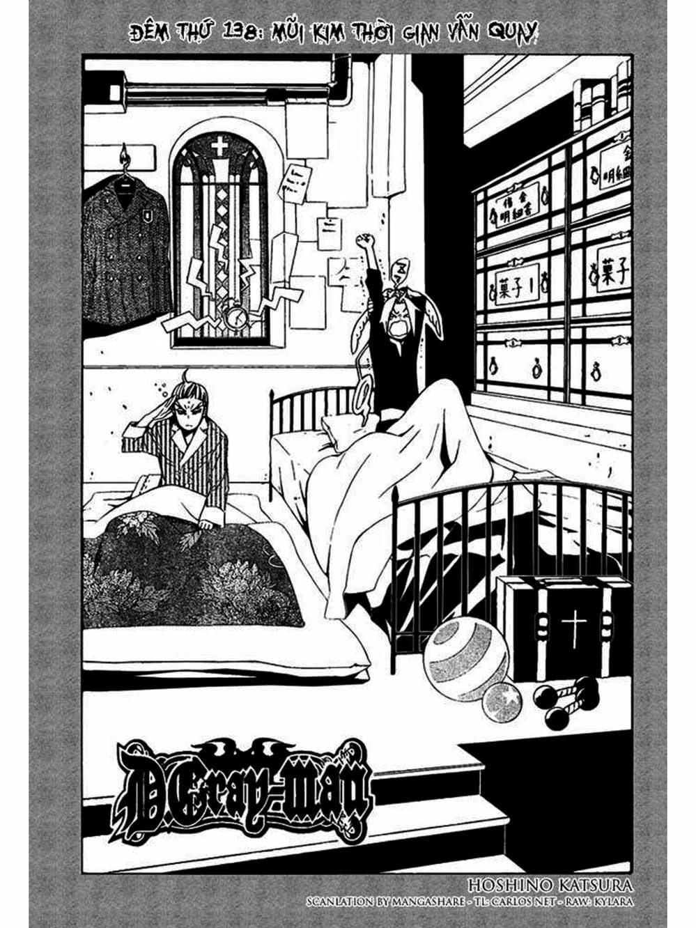 Truyện Tranh Quái Vật Sinh Ra Từ Linh Hồn Chết Chóc - D. Gray-Man trang 8