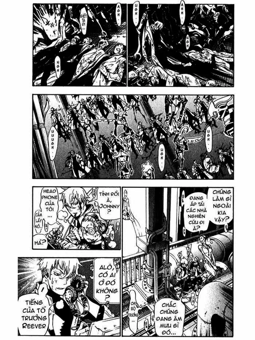 Truyện Tranh Quái Vật Sinh Ra Từ Linh Hồn Chết Chóc - D. Gray-Man trang 8