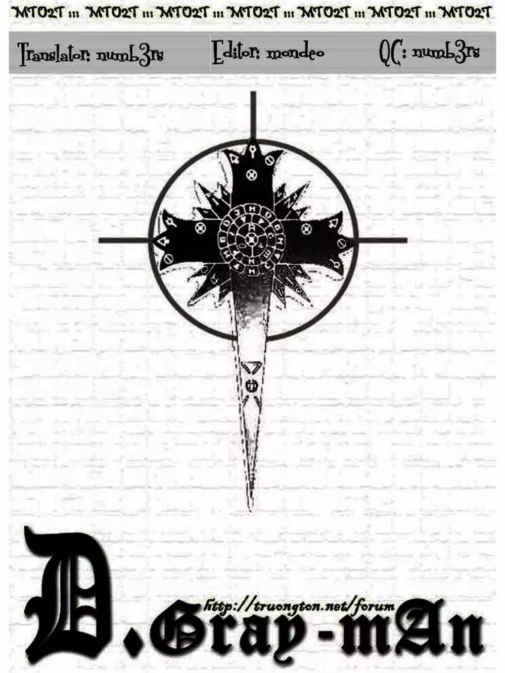 Truyện Tranh Quái Vật Sinh Ra Từ Linh Hồn Chết Chóc - D. Gray-Man trang 8