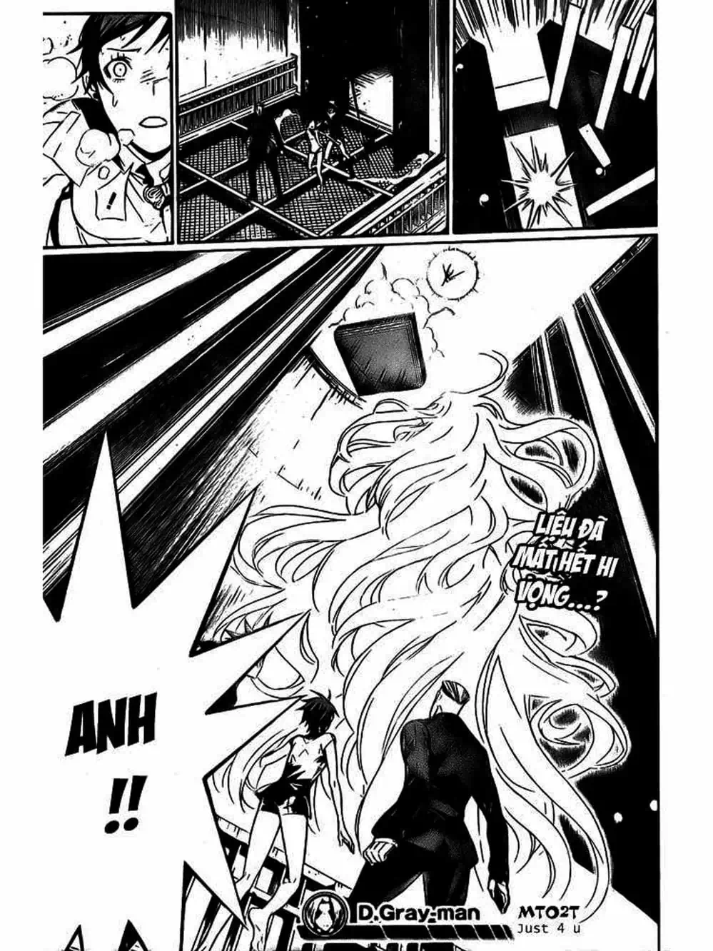 Truyện Tranh Quái Vật Sinh Ra Từ Linh Hồn Chết Chóc - D. Gray-Man trang 8