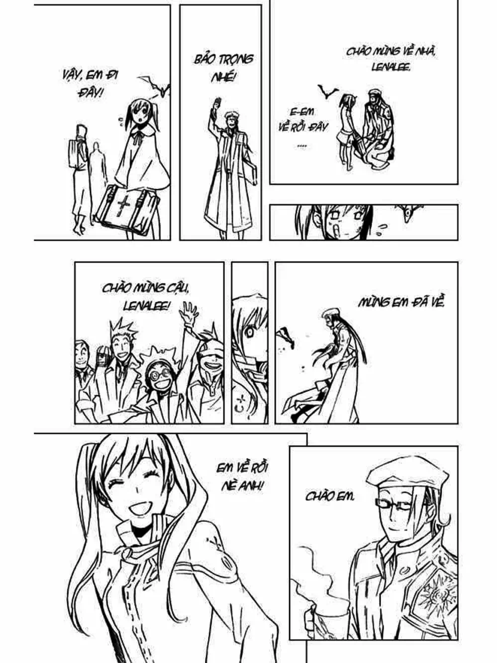 Truyện Tranh Quái Vật Sinh Ra Từ Linh Hồn Chết Chóc - D. Gray-Man trang 8