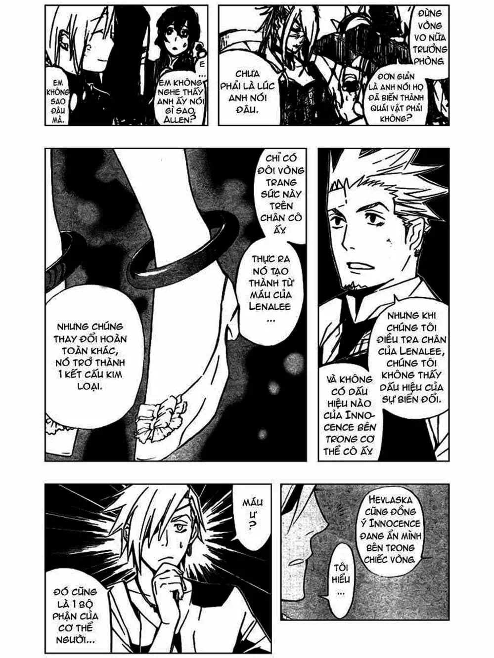 Truyện Tranh Quái Vật Sinh Ra Từ Linh Hồn Chết Chóc - D. Gray-Man trang 8