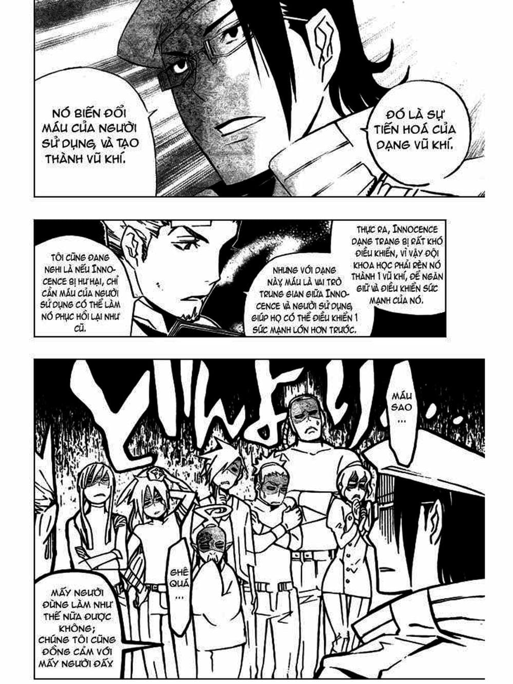 Truyện Tranh Quái Vật Sinh Ra Từ Linh Hồn Chết Chóc - D. Gray-Man trang 8