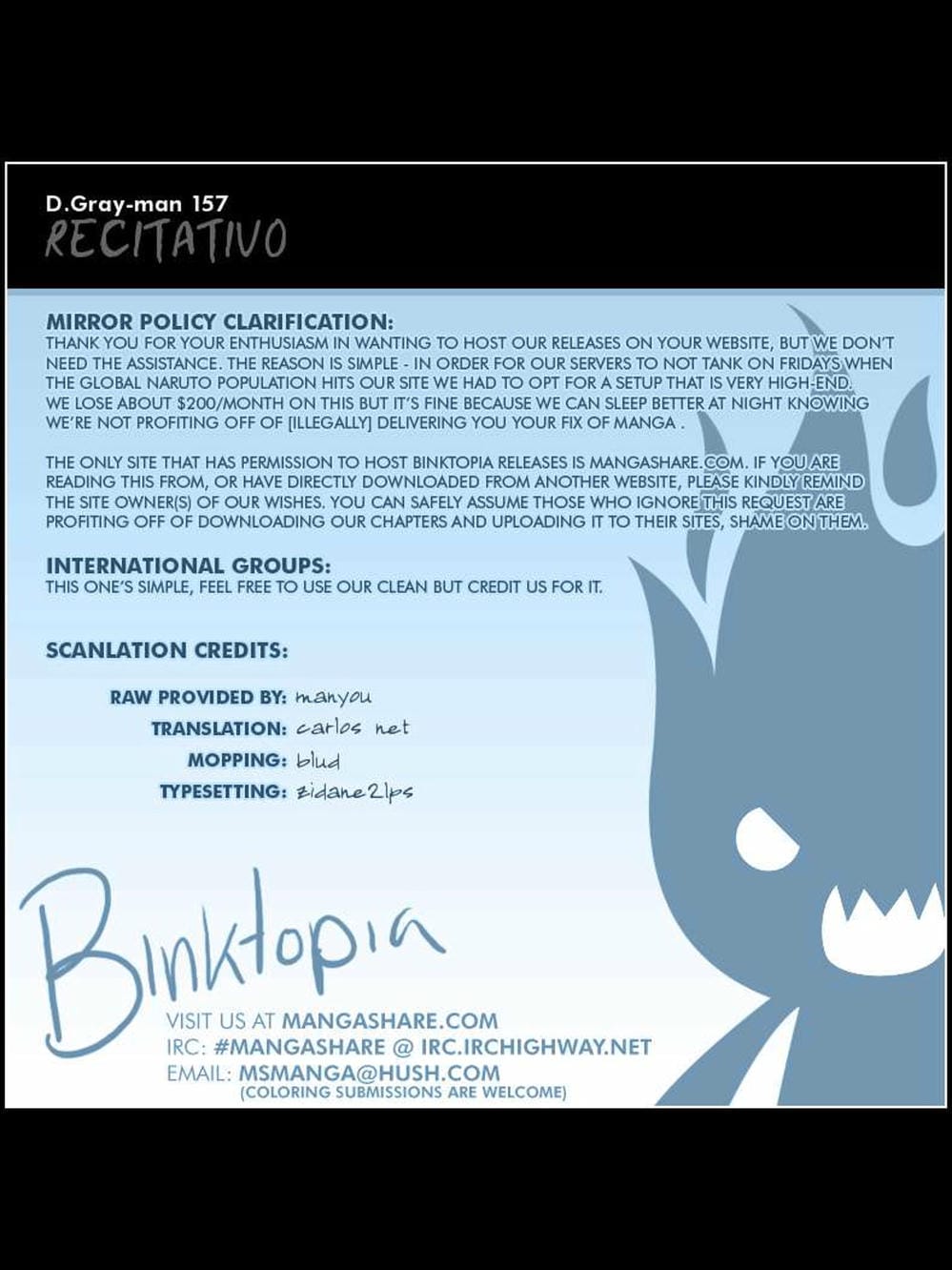 Truyện Tranh Quái Vật Sinh Ra Từ Linh Hồn Chết Chóc - D. Gray-Man trang 8