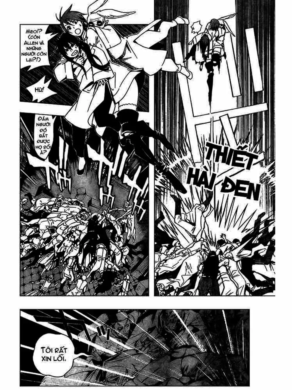 Truyện Tranh Quái Vật Sinh Ra Từ Linh Hồn Chết Chóc - D. Gray-Man trang 8