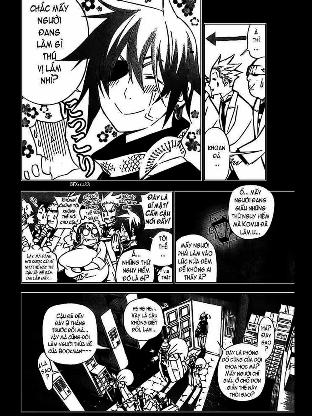 Truyện Tranh Quái Vật Sinh Ra Từ Linh Hồn Chết Chóc - D. Gray-Man trang 8