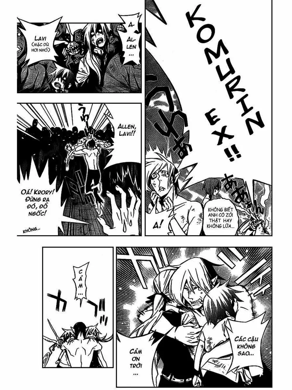 Truyện Tranh Quái Vật Sinh Ra Từ Linh Hồn Chết Chóc - D. Gray-Man trang 8