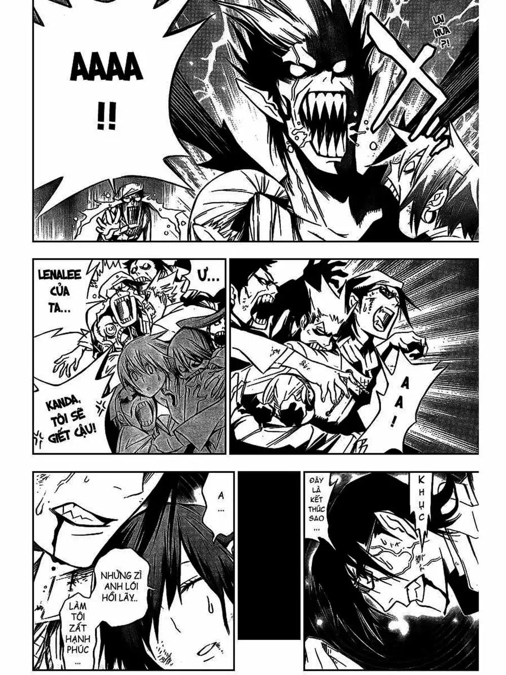 Truyện Tranh Quái Vật Sinh Ra Từ Linh Hồn Chết Chóc - D. Gray-Man trang 8