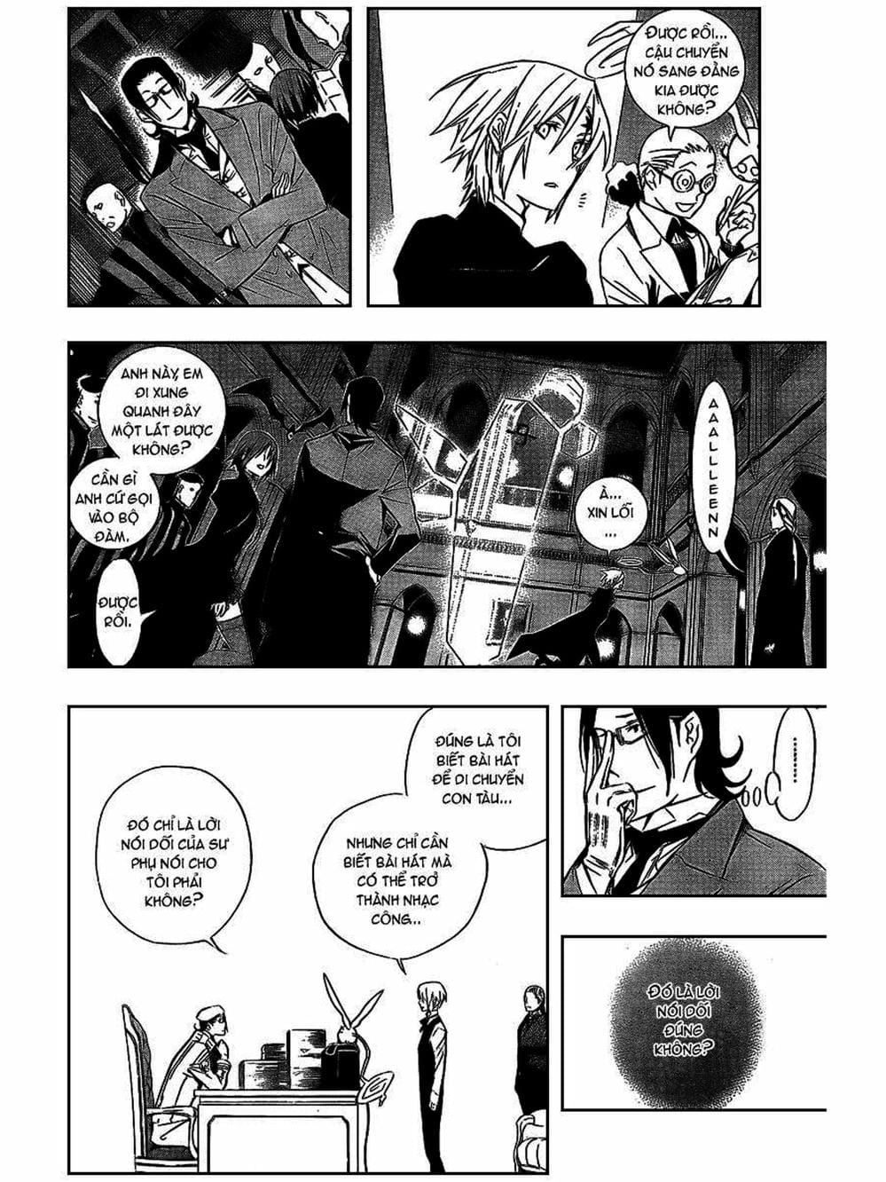 Truyện Tranh Quái Vật Sinh Ra Từ Linh Hồn Chết Chóc - D. Gray-Man trang 8