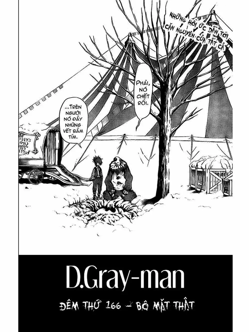 Truyện Tranh Quái Vật Sinh Ra Từ Linh Hồn Chết Chóc - D. Gray-Man trang 8