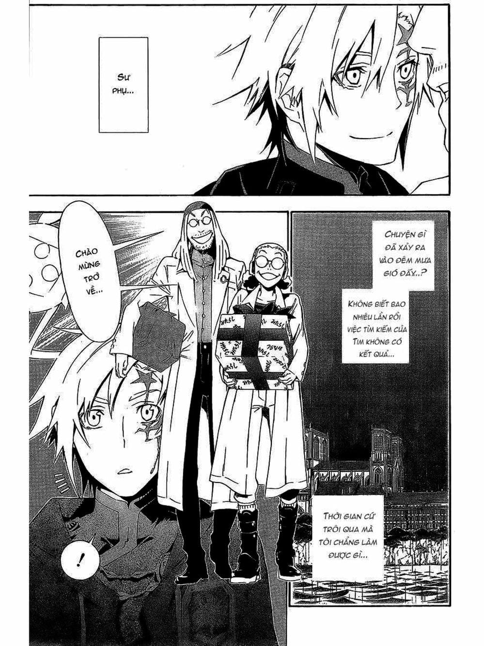 Truyện Tranh Quái Vật Sinh Ra Từ Linh Hồn Chết Chóc - D. Gray-Man trang 8