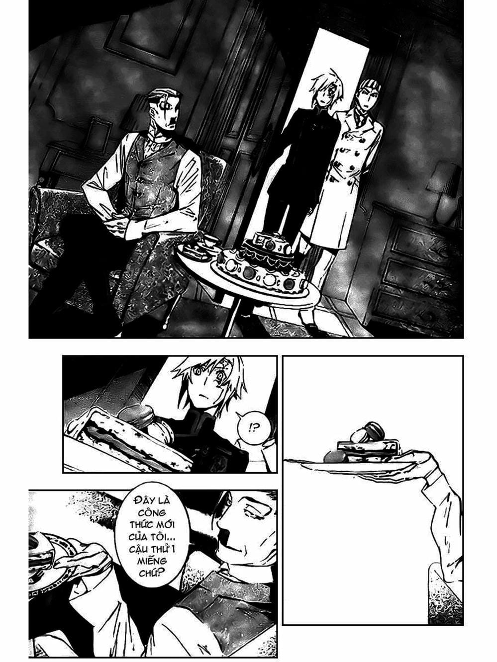 Truyện Tranh Quái Vật Sinh Ra Từ Linh Hồn Chết Chóc - D. Gray-Man trang 8