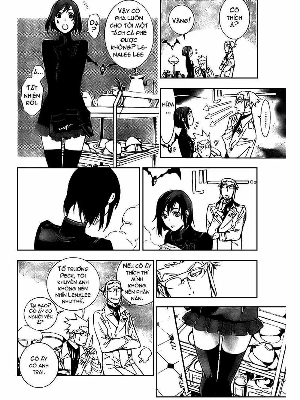 Truyện Tranh Quái Vật Sinh Ra Từ Linh Hồn Chết Chóc - D. Gray-Man trang 8