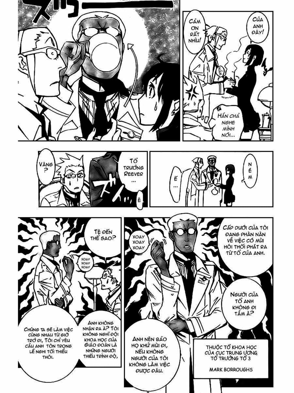 Truyện Tranh Quái Vật Sinh Ra Từ Linh Hồn Chết Chóc - D. Gray-Man trang 8