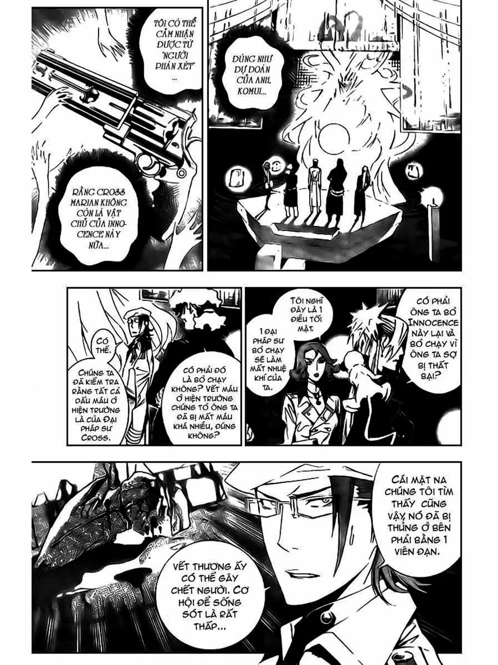 Truyện Tranh Quái Vật Sinh Ra Từ Linh Hồn Chết Chóc - D. Gray-Man trang 8