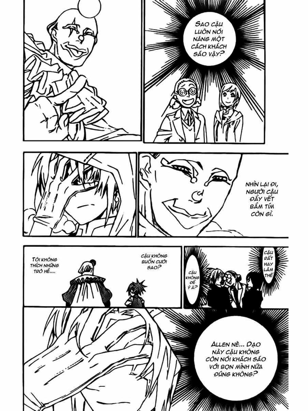 Truyện Tranh Quái Vật Sinh Ra Từ Linh Hồn Chết Chóc - D. Gray-Man trang 8