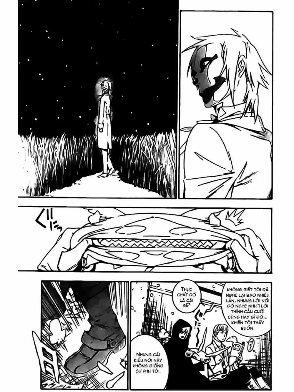 Truyện Tranh Quái Vật Sinh Ra Từ Linh Hồn Chết Chóc - D. Gray-Man trang 8