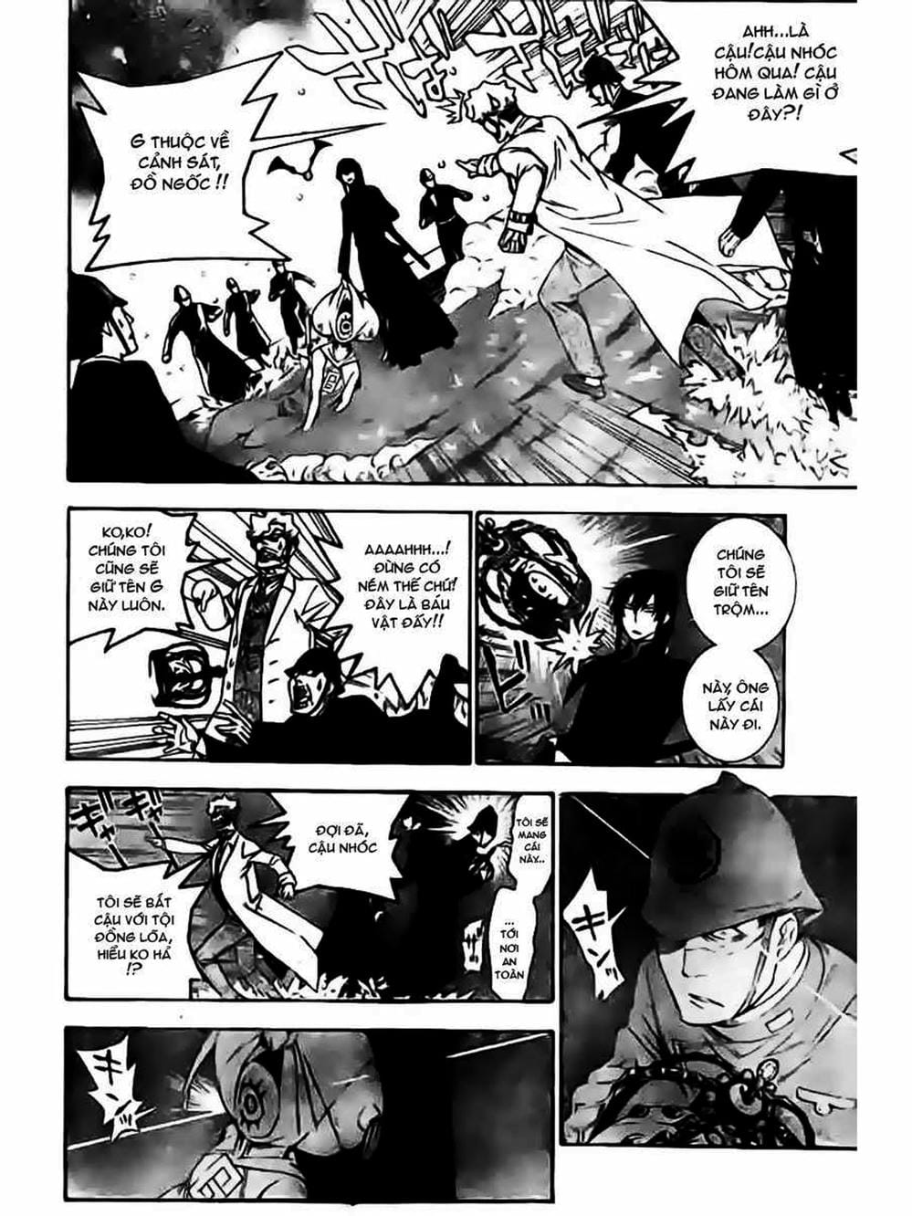Truyện Tranh Quái Vật Sinh Ra Từ Linh Hồn Chết Chóc - D. Gray-Man trang 8