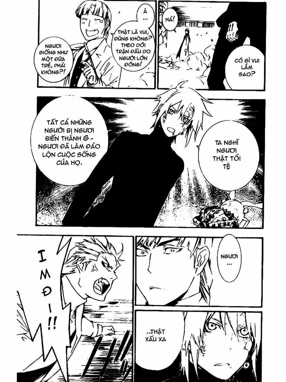 Truyện Tranh Quái Vật Sinh Ra Từ Linh Hồn Chết Chóc - D. Gray-Man trang 8