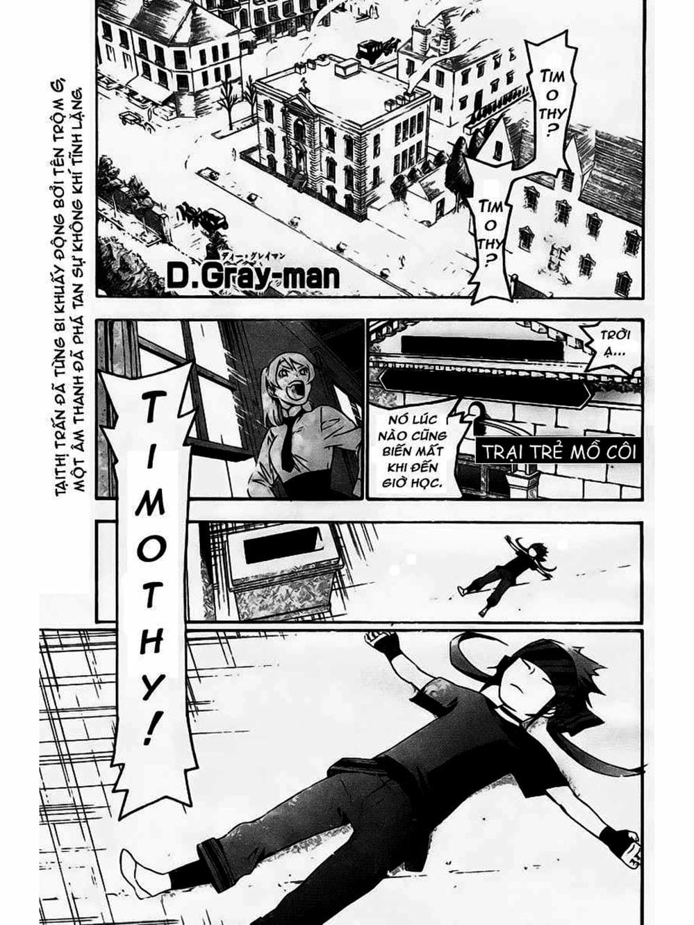 Truyện Tranh Quái Vật Sinh Ra Từ Linh Hồn Chết Chóc - D. Gray-Man trang 8